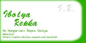 ibolya repka business card